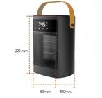 Draagbare Keramische Mini Verwarming met Thermostaat Stil, Verzenden, Nieuw