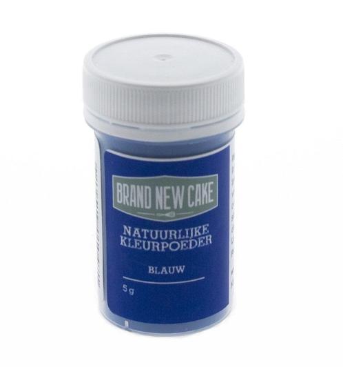 BrandNewCake Natuurlijke Kleurpoeder Blauw 5g, Hobby en Vrije tijd, Taarten en Cupcakes maken, Nieuw, Verzenden