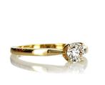Verlovingsring - 14 karaat Geel goud -  0.41 tw. Diamant