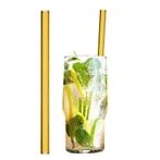 GGM Gastro | (50 stuks) Glazen drinkrietjes - recht - 200mm, Verzenden, Nieuw in verpakking