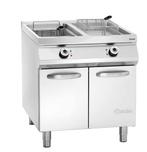 Elektrische friteuse | 2 binnenpannen | 34,8 kW | 800(b)x..., Verzenden, Nieuw in verpakking