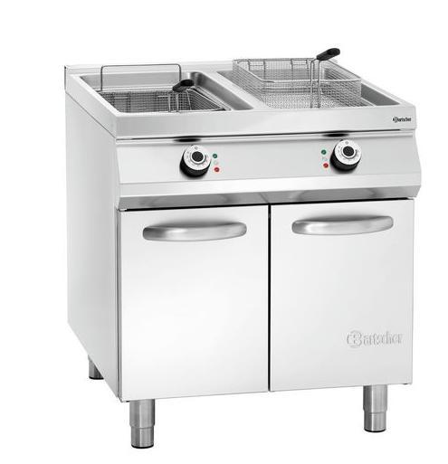 Elektrische friteuse | 2 binnenpannen | 34,8 kW | 800(b)x..., Zakelijke goederen, Horeca | Keukenapparatuur, Verzenden