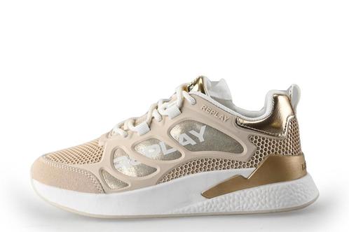 Replay Sneakers in maat 34 Beige | 10% extra korting, Kinderen en Baby's, Kinderkleding | Schoenen en Sokken, Jongen of Meisje