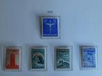 Nederland 1933/1939 - Selectie postfrisse series, Gestempeld