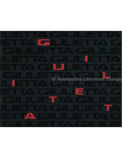 2019 ALFA ROMEO GIULIETTA BROCHURE DUITS, Boeken, Auto's | Folders en Tijdschriften, Alfa Romeo