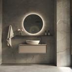 HIPP Design Phantom Ronde LED spiegel - 80 cm - Directe en, Huis en Inrichting, Woonaccessoires | Spiegels, Ophalen of Verzenden