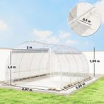 Polytunnel-Kas, Beloopbare Kas Met Gegalvaniseerd Stalen Fra, Verzenden, Nieuw