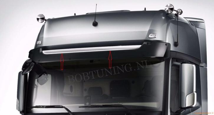 Rvs Sierlijst (voor op de zonneklep) Mercedes Actros MP4, Auto-onderdelen, Carrosserie en Plaatwerk, Ophalen of Verzenden