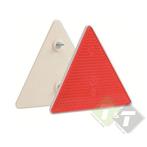 Reflector Driehoek Rood, 142mm X 162mm, Ophalen of Verzenden, Nieuw, Universele onderdelen