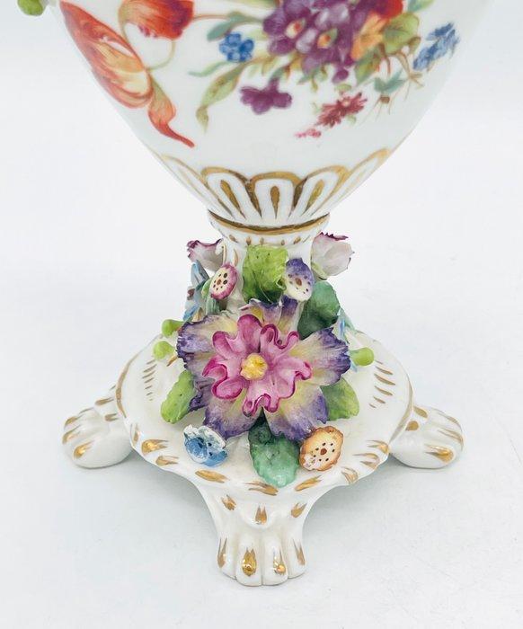 Sitzendorf - Urn - Porselein - Bloemenurn, Antiek en Kunst, Antiek | Glas en Kristal