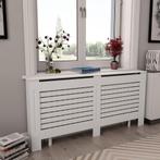 vidaXL Radiatorombouw 172x19x81,5 cm MDF wit, Doe-het-zelf en Verbouw, Verwarming en Radiatoren, Verzenden, Nieuw