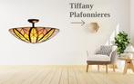 Tiffany Plafonnières NU 10% Korting Op ALLES Tiffanylampen, Huis en Inrichting, Nieuw, Glas, Art Deco Tiffany