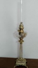 Empire - Lamp - luxe - Carrara marmer - Oude olielamp, Antiek en Kunst