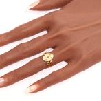 Ring - 18 karaat Geel goud - Diamant - Vintage antiek 1900, Nieuw