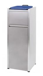 Fast Food afvalbak | RVS | 110 Liter | (h) 125 cm, Verzenden, Nieuw in verpakking