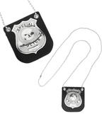 Politie Ketting Zwart Zilver, Verzenden, Nieuw