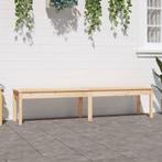 vidaXL Tuinbank 2-zits 203,5x44x45 cm massief grenenhout, Tuin en Terras, Tuinbanken, Verzenden, Nieuw