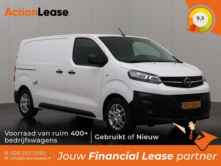 Opel Vivaro Bestelbus L2 H1 2022 Diesel Automaat, Auto's, Opel, Dealer onderhouden, Lease, Zwart, Automaat, Financial lease, BTW verrekenbaar