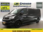 Fiat Talento 2.0 MultiJet 146PK L2H1 DC 5 Persoons Airco Cam, Auto's, Zwart, Nieuw, Startonderbreker, Financial lease