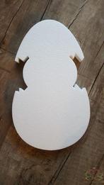 Styropor Ei met kuiken klein Piepschuim 20*3cm. Workshopitem, Hobby en Vrije tijd, Ophalen of Verzenden, Nieuw