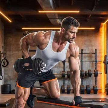 Verstelbare Halterset 30 kg – Gietijzeren Dumbbell Set Thuis beschikbaar voor biedingen