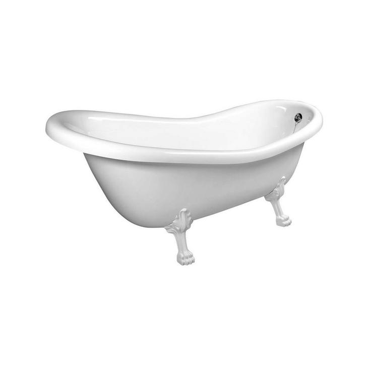 Vrijstaand Bad Sapho Retro 173x75x84 cm Wit met Leeuwenpoten, Doe-het-zelf en Verbouw, Sanitair, Overige typen, Nieuw, Ophalen of Verzenden