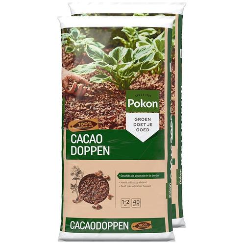 20 x 40L Pokon Cacaodoppen, Tuin en Terras, Tuinwanddecoratie, Ophalen of Verzenden