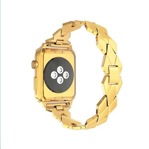 Apple Watch 1/2/3 38mm Horloge Band - Armband Rvs Roestvrij, Sieraden, Tassen en Uiterlijk, Smartwatches, Verzenden