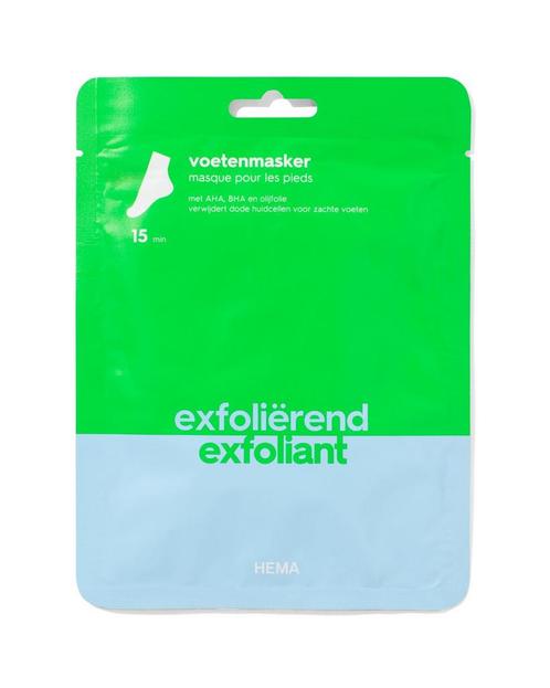 HEMA Voetmasker exfolierend 2 stuks, Sieraden, Tassen en Uiterlijk, Uiterlijk | Lichaamsverzorging, Nieuw, Verzenden
