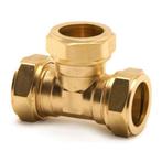 Kuterlite knelkoppeling Ø15x15x15 T-stuk, Doe-het-zelf en Verbouw, Verwarming en Radiatoren, Verzenden, Nieuw