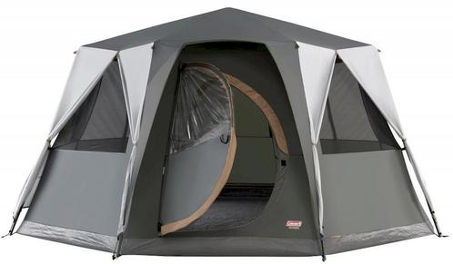 Coleman Octagon Grey familietent - 8 persoons, Caravans en Kamperen, Tenten, Nieuw, Verzenden