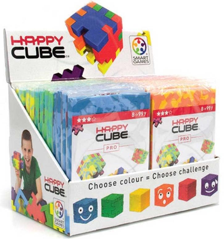 Smart Games Happy Cube Pro 3D-puzze van €2,99 voor €2,40, Kinderen en Baby's, Speelgoed | Overig, Ophalen of Verzenden