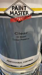 Schutting olie - Teak - 20 liter (Transparante beits), Doe-het-zelf en Verbouw, Verf, Beits en Lak, Overige kleuren, Nieuw, Beits