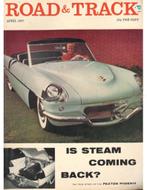 1957 ROAD AND TRACK MAGAZINE APRIL ENGELS, Boeken, Auto's | Folders en Tijdschriften, Nieuw, Author