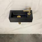 Fonteinset Wiesbaden Mini Rhea 36x18x9 cm Rechts Quartz, Ophalen of Verzenden, Nieuw