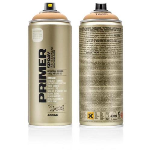 Montana Montana polystyreen primer 400 ml, t2200, spuitbus, Doe-het-zelf en Verbouw, Verf, Beits en Lak, Nieuw, Verzenden