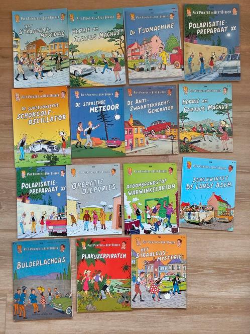 Piet Pienter en Bert Bibber strips / stripboeken door Pom, Boeken, Stripboeken, Gelezen, Complete serie of reeks, Verzenden