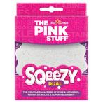The Pink Stuff Sqeezy - Dubbelzijdige Scrub Spons Wit, Huis en Inrichting, Schoonmaakartikelen, Verzenden
