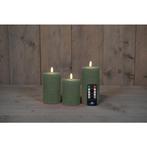 Led kaarsen annas collection – 3d flame stompkaars rustiek, Ophalen of Verzenden, Nieuw