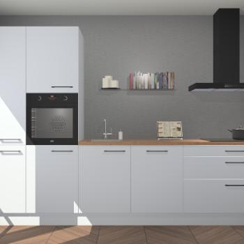 Sneeuwwitte keuken Brussel 28321, Huis en Inrichting, Keuken | Complete keukens, Verzenden