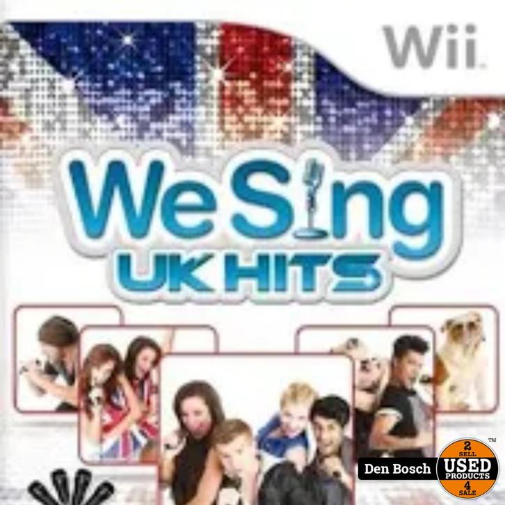 We Sing UK Hits - Wii Game, Spelcomputers en Games, Spelcomputers | Overige, Ophalen of Verzenden