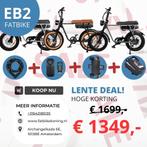 Fatbike kopen? Fatbike EB2 Laagste prijsgarantie | Rijklaar, Overige merken, Nieuw, Ophalen of Verzenden, 51 tot 55 cm