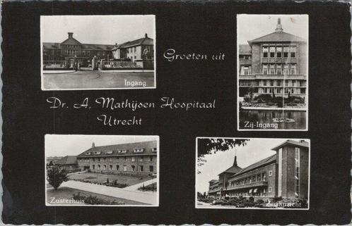 UTRECHT - Meerluik Groeten uit Dr. A. Mathijsen Hospitaal, Verzamelen, Ansichtkaarten | Nederland, Verzenden