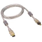 Premium FireWire 400 kabel met 4-pins - 6-pins, Computers en Software, Pc- en Netwerkkabels, Nieuw, Ophalen of Verzenden
