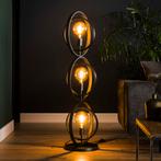Vloerlamp Tricia 3-lamps, 124cm, kleur Zwart, Nieuw, Verzenden