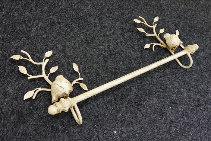 Rek - Metaal - decorative handdoek rekje, Antiek en Kunst, Curiosa en Brocante