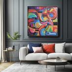 Ksavera - Cubism A1306 - abstract painting on canvas