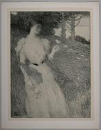 Ernest Laurent (1859-1929) - Soir dOctobre, Antiek en Kunst