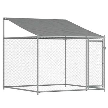 Gegalvaniseerd Hondenhok 2x2m - Tweedekansje - Veilig & D... beschikbaar voor biedingen