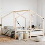 vidaXL Kinderbedframe 2x(90x200) cm massief grenenhout, Kinderen en Baby's, Kinderkamer | Bedden, Verzenden, Nieuw
